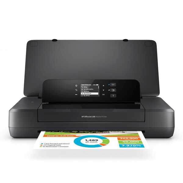 Impressora Hp Officejet Mobile 200-du Cz993a#ac4