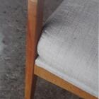 Inativo Poltrona Vereda Cru Com Encosto Em Rattan E Base Natu