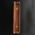 Incensário Box Vermelho Machetado Grande