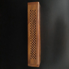 Incensário Box Vermelho Machetado Grande