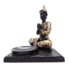 Incensário Buda Tibetano Porta Incenso Buda Tibetano 13cm