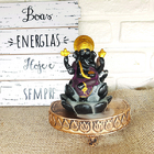 Incensário Cascata Deus Ganesha Fumaça Bordo