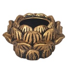 Incensário Castiçal Flor De Lótus Com Base 13057