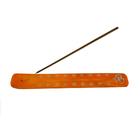 Incensário De Madeira Laranja