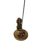 Incensário Deusa Hindu Pratinho 13584 Ouro