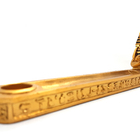 Incensário Egípcio Tumba Faraó Vareta Cone Porta Incenso Gd