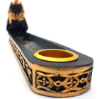 Incensário Egípcio Tumba Faraó Vareta Cone Porta Incenso Pto