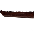 Incensário Machetado Caminhar Madeira Com Tampa