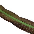 Incensário Madeira Entalhada Folha