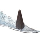 Incensário Metal Canoa Ohm Com Pedra