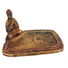 Incensário Pratinho Buda + Incenso Massala Nag Champa Satya 1