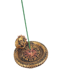 Incensário Sol E Lua 13018 Ouro