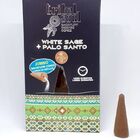 Incenso Cascata Sálvia Com Palo Santo