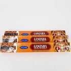 Incenso De Massala Exotic Ganesha - Kit 3 Caixas