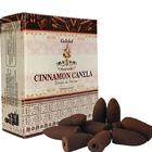 Incenso Massala Cone Cascata Cinnamon Canela Goloka