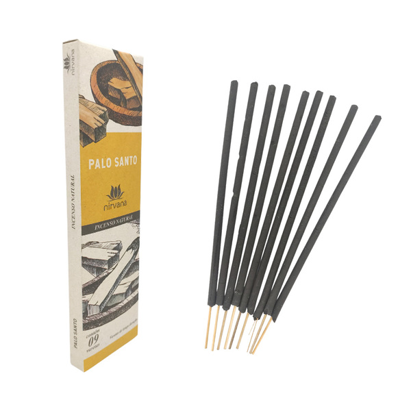 Incenso Natural Nirvana - 9 Varetas Palo Santo