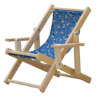 Infantil - Cadeira Espreguiçadeira Dobrável Infantil Madeira