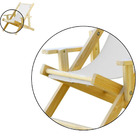 Infantil - Cadeira Espreguiçadeira Dobrável Infantil Madeira