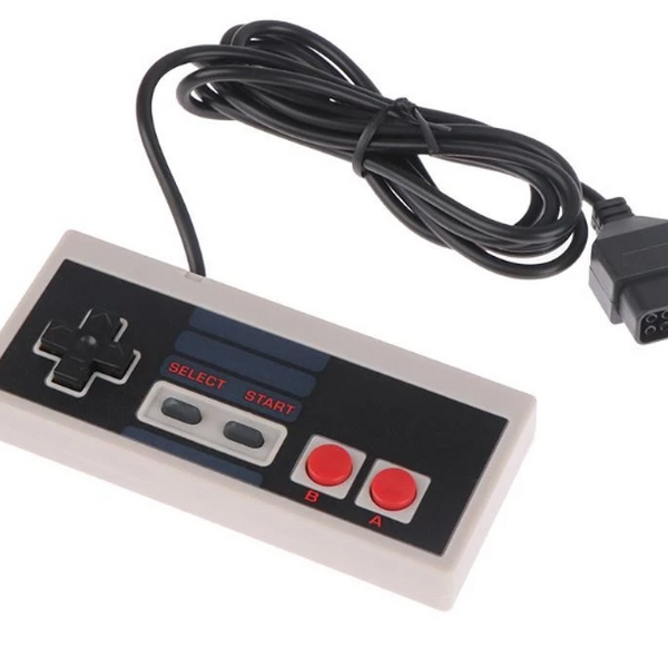 Informática Plug Joystick Com Fio Compativel Nintendo Nes Sys