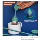Infusor De Chá De Silicone - Oikos Verde Escuro U