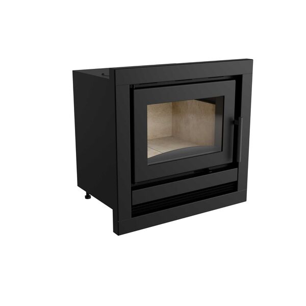 Inserto Aço Carbono de Dupla Combustão Santiago 85x78x65cm Metávila