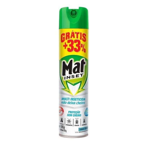 Inseticida Aerosol Mat Inset Mult Sem Cheiro 360ml - Embalage