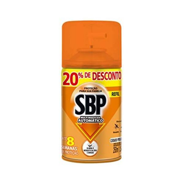 Inseticida Sbp Automatico Refil 250ml