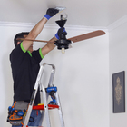 Instalação de Ventilador de Teto sem Controle de Parede