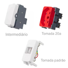 Inter Intermed + Tomada Ver 20a+ 2 Tomada P Tel Margirius B3