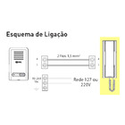 Interfone Eletronico Residencial  AZ-S2 HDL