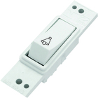 Interruptor 1 Tecla Campainha Sistema X Bco S/ Placa Radial