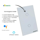 Interruptor 2 Teclas Inteligente - Branco