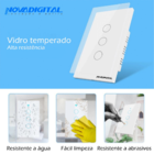 Interruptor 4 Teclas Inteligente - Branco