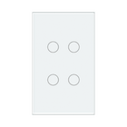 Interruptor 4x2" 4 Módulos Touch Branco Wi-Fi Ambiente Conectado Steck