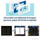 Interruptor 6 Teclas Placa Preta Personalizável 4x4 Pial Plus