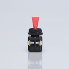 Interruptor Alavanca Plástica Unipolar Cs-301d Vermelho