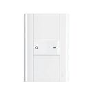Interruptor Bipolar Com Placa 4x2 Fame Modulare Branco