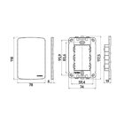 Interruptor Bipolar Simples Margirius B3 10a Com Placa 4x2 Br