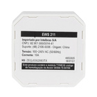 Mini controlador smart Wi-Fi com entrada para 1 interruptor Intelbras EWS 211
