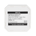 Mini controlador smart Wi-Fi com entrada para 2 interruptores Intelbras EWS 222