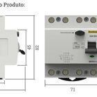 Interruptor Diferencial Residual Tetrapolar 63a/30ma - Enerbr