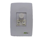 Interruptor Dimmer 2 Botões Para Ventilador De Teto Ac Vent