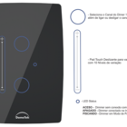 Interruptor Dimmer Wifi Inteligente Slide Touch 2 Botões 4x2