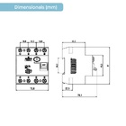 Interruptor Dr Tetrapolar 25a 30ma 4,5ka