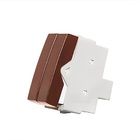 Interruptor Duplo Simples Marrom - Sleek