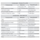 Interruptor Elétrico 1 Tecla Simples E Tomada Com Placa Branc