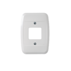 Interruptor Embutir 2 Teclas Paralelas Placa Branca Pezzi Lin