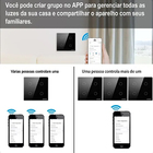 Interruptor Intelig. Wifi Novadigital 4x4 4 Botões - Preto