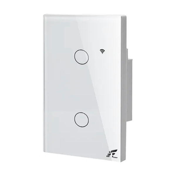 Interruptor Inteligente 2 Botões - Alexa. Google E Siri