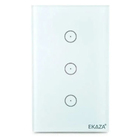 Interruptor Inteligente Ekaza Conexão Wifi C/ Painel De Toque